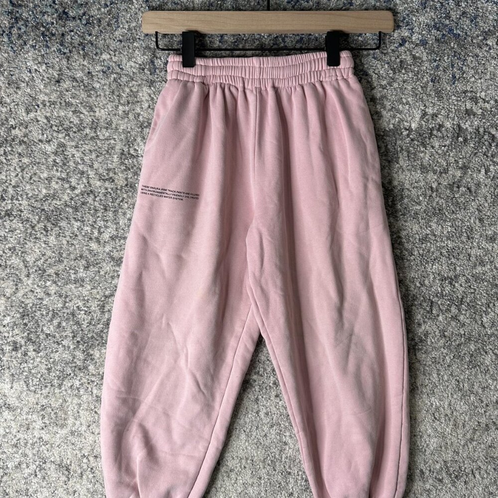 PANGAIA Track Pants Youth 9YR Pink Organic Cotton Sakura‎ Joggers Sweatpants